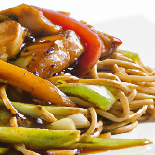 Savory Teriyaki Chicken Noodles: A Flavorful Asian Delight