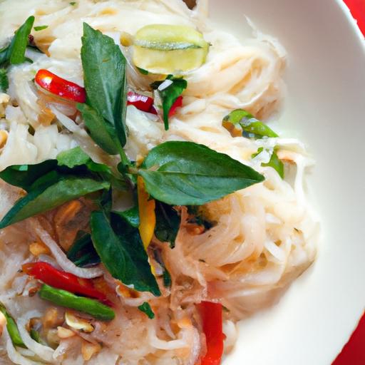 Savor the Flavors: A Guide to Thai Basil Noodles Delight