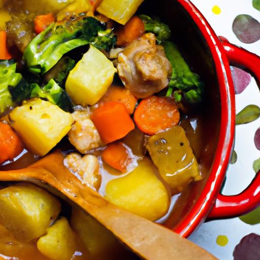 Hearty Vegetable Stew: Nourishing Comfort in Every Spoonful