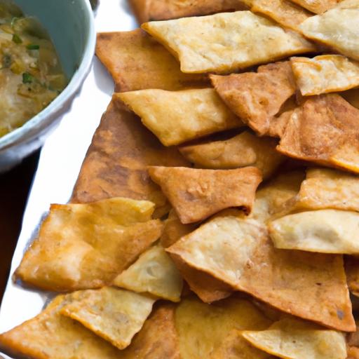 Crunchy Delight: How to make Crispy​ Air Fryer Tortilla chips