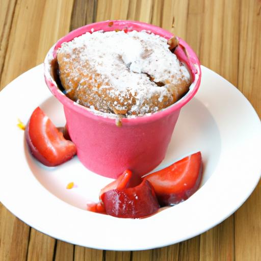 Strawberry mug Cake Magic: Quick, Sweet Treat in Minutes
