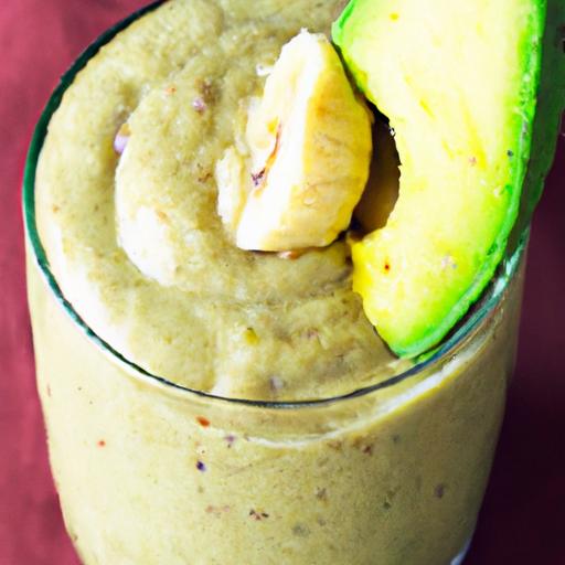 Creamy Avocado & Banana Smoothie: Health in Every Sip