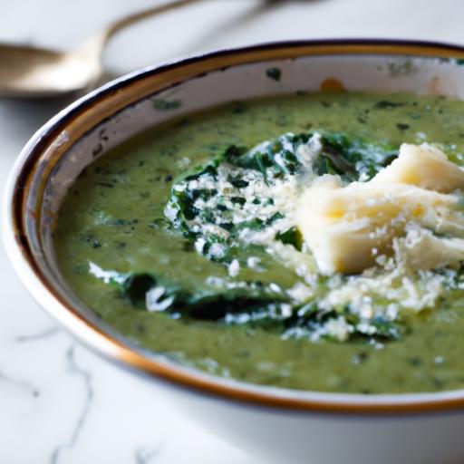 Velvety ⁣Parmesan Spinach ‍Soup: A Comforting Green ​Delight