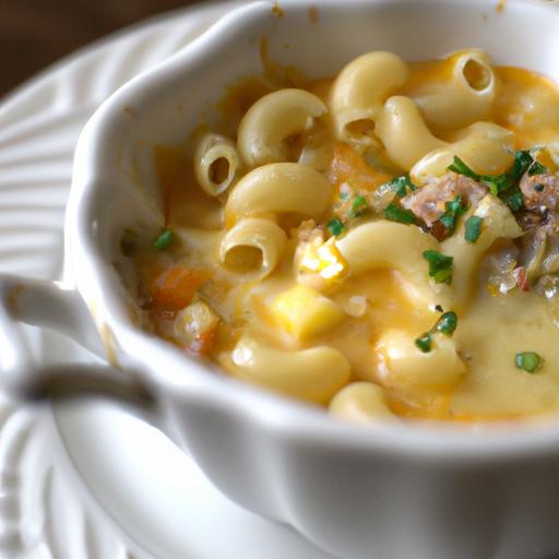 Cheeseburger Macaroni soup: Comfort in Every Spoonful