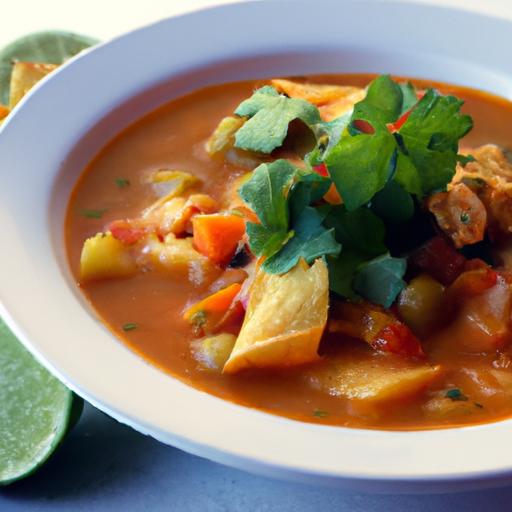Warm Up Your Day with Flavorful chicken tortilla Soup