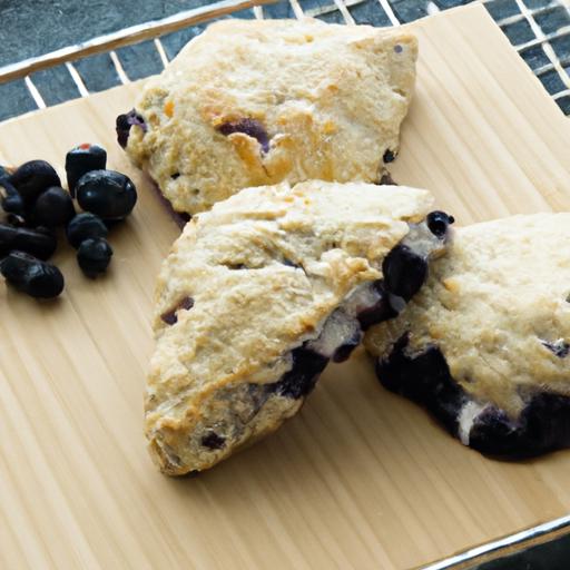 Crispy Delight:​ How to Make Air Fryer Blueberry Scones