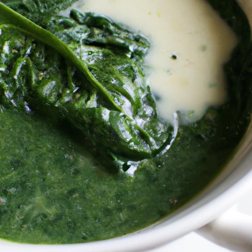 Velvety Parmesan Spinach Soup: A Comforting Green Delight