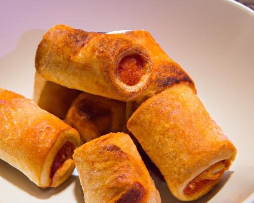 Crispy Air Fryer Pepperoni Pizza Rolls: Easy & Delicious!