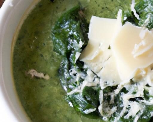Velvety Parmesan Spinach Soup: A Creamy Comfort Classic