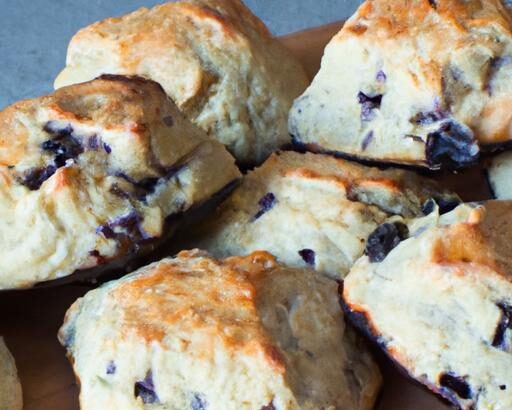 Crispy Delight: How to Make Air Fryer Blueberry Scones