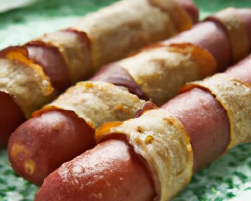 Crispy Air Fryer Bacon-Wrapped Hot Dogs: A Flavor Boost