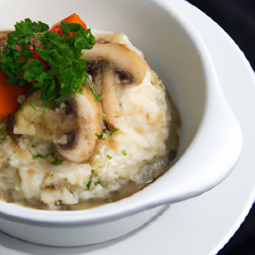 Creamy ‍Chicken and Rice Delight with Mushroom Soup Twist