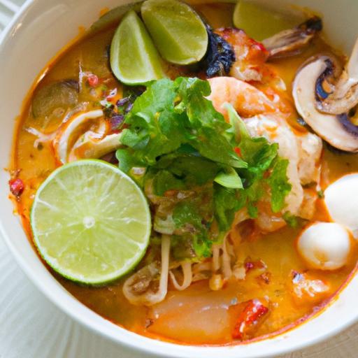 Tom Yum Noodle Soup: A Zesty Thai Classic to Savor