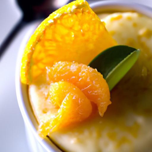Zesty Citrus Pudding: A Refreshing Twist on Classic Dessert