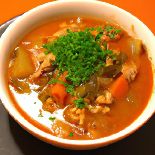 Savor the Rich Tradition of Hungarian Goulash Soup Delight