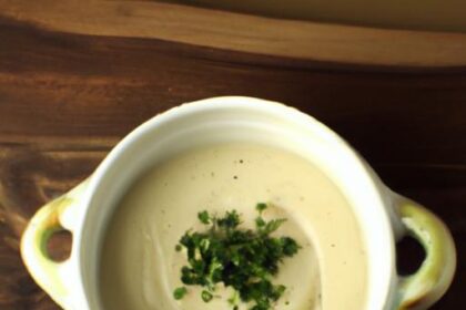 Creamy Roasted Garlic & Potato Soup: A Cozy Comfort Bowl
