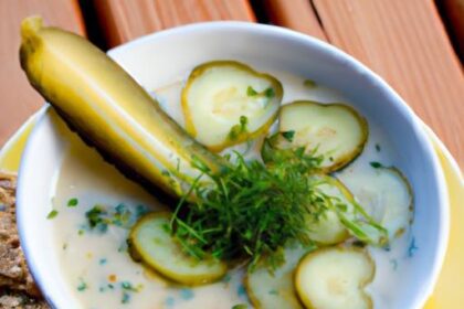 Dill Pickle Soup: Tangy Comfort in Every Spoonful