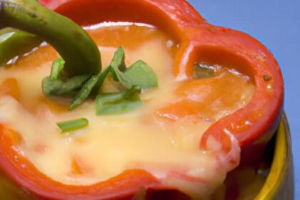 Hearty Stuffed Pepper Soup: Comfort in Every Spoonful