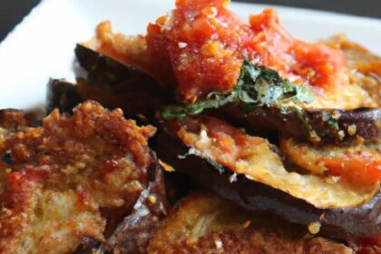 Crispy Air Fryer Eggplant Parmesan: A Healthier Twist