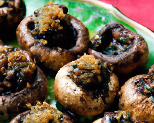 Crispy Air Fryer Stuffed Mushrooms: A Flavorful Delight