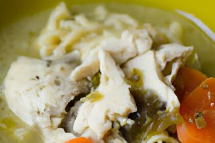 Velvety Slow Cooker Creamy Chicken Noodle Soup Recipe