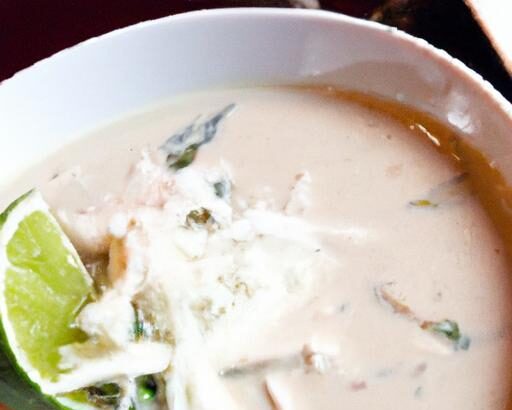 Savor the Flavors: A Guide to Thai Coconut Chicken Soup