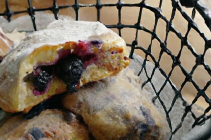 Crispy Air Fryer Blueberry Scones: A Quick Delight