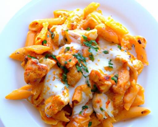 Bold & Zesty Buffalo Chicken Pasta: A Flavorful Delight