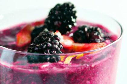 Berry Blast Smoothie: A Refreshing Boost of Antioxidants