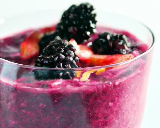 Berry Blast Smoothie: A Refreshing Boost of Antioxidants
