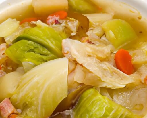 Hearty Cabbage Vegetable Soup: Slow Cooker Comfort Delight