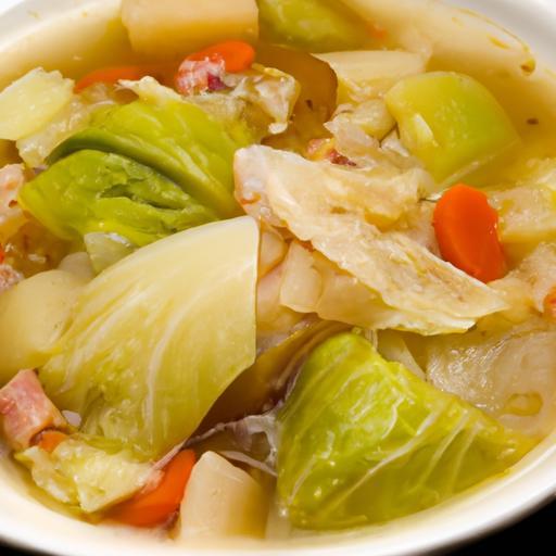 Hearty Cabbage Vegetable Soup: Slow Cooker Comfort Delight