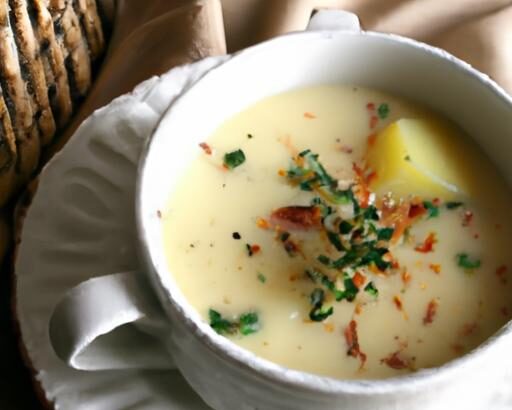 Creamy Loaded Baked Potato Soup: Comfort in a Bowl