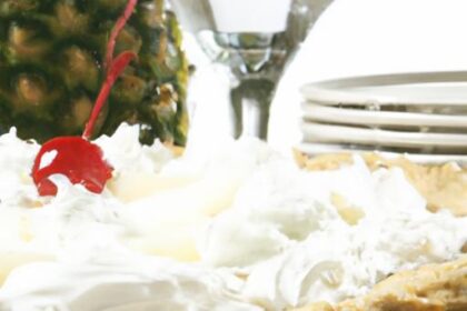 Dreamy Coconut Pie Delight Made with Cream of Coconut