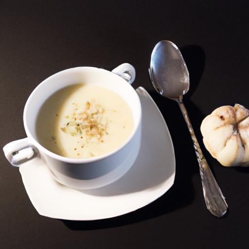 Creamy Roasted Garlic & Potato soup: A Cozy Comfort Bowl