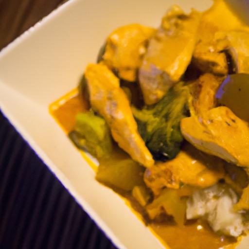 Golden Bliss: Crafting the Perfect Coconut Curry Chicken