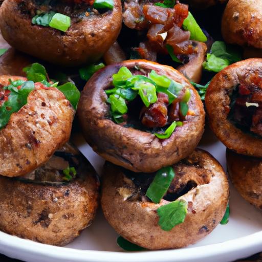 Crispy Air Fryer Stuffed Mushrooms: A⁤ Flavorful⁢ Delight