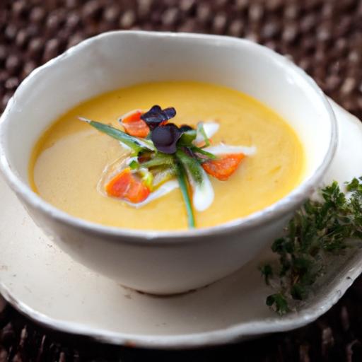Warm Up with‌ Maple Roasted Root Vegetable Soup Delight