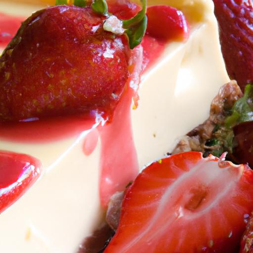 Decadent Strawberry Swirl Cheesecake: A ‌Sweet Delight Recipe