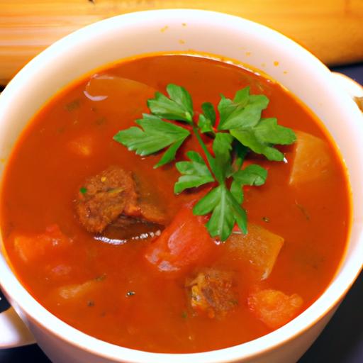 Savor the Rich Tradition of Hungarian Goulash Soup Delight