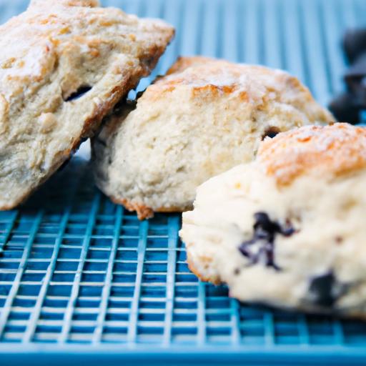 Crispy Air Fryer Blueberry Scones: A Quick Delight