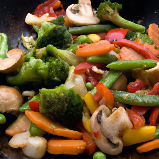 Quick & Easy Vegetable Stir Fry Using Frozen Veggies