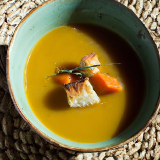 Warm Up with Maple Roasted Root Vegetable Soup Delight