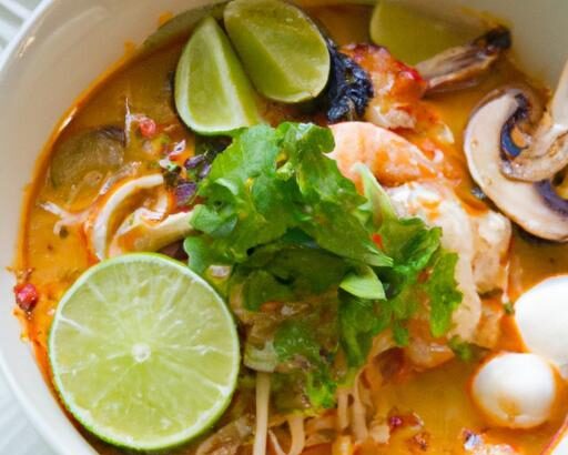 Tom Yum Noodle Soup: A Zesty Thai Classic to Savor