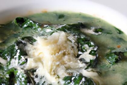 Velvety Parmesan Spinach Soup: A Creamy Delight Recipe
