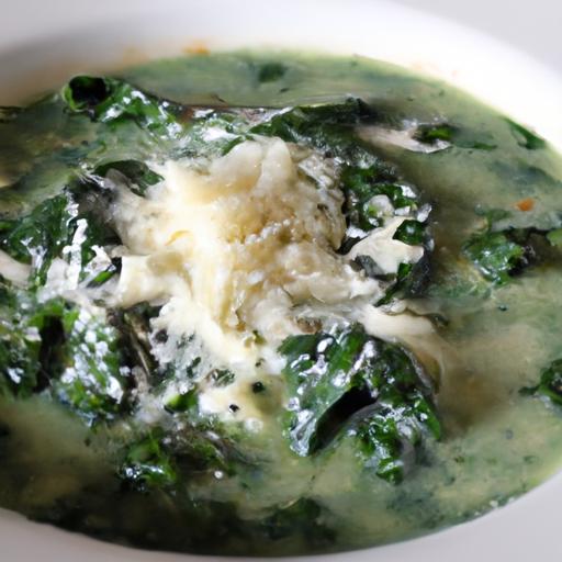 Velvety Parmesan Spinach Soup: A Creamy Delight Recipe