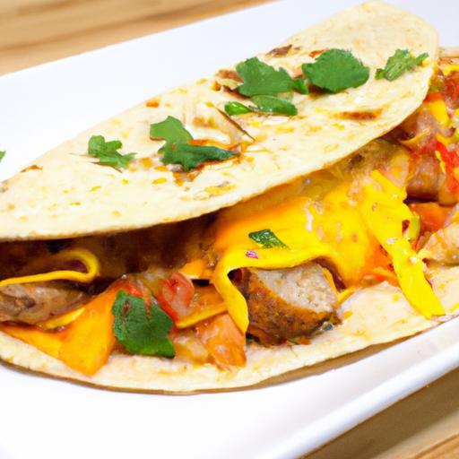 Savor the Sunrise: Crafting the Perfect Sausage Breakfast Burrito