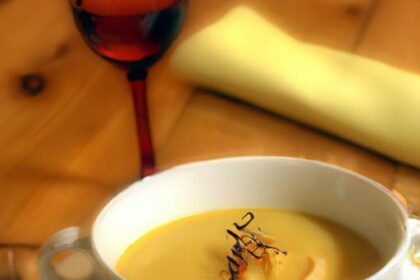 Warming Ginger-Spiced Parsnip & Apple Soup Recipe Delight