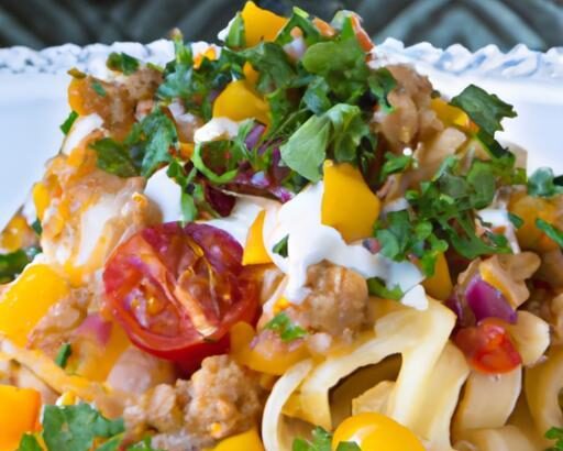 Cheesy Taco Pasta: A Flavorful Twist on Taco Night