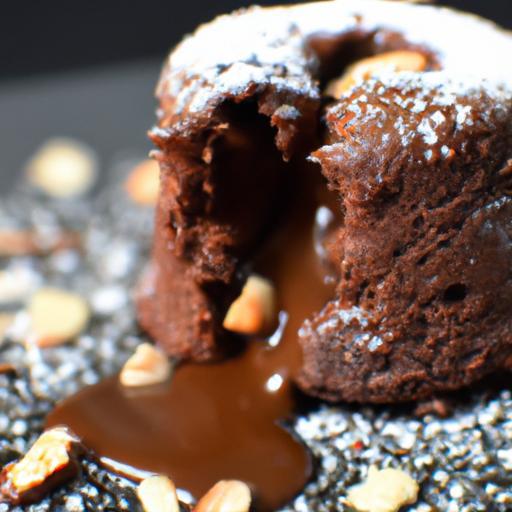 Molten Lava Cake Bacio: Decadent Fusion of Chocolate & Hazelnut